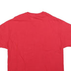 RUSSELL ATHLETIC Mens Red Governor Proud Graphic T-Shirt XL Crew Neck Short