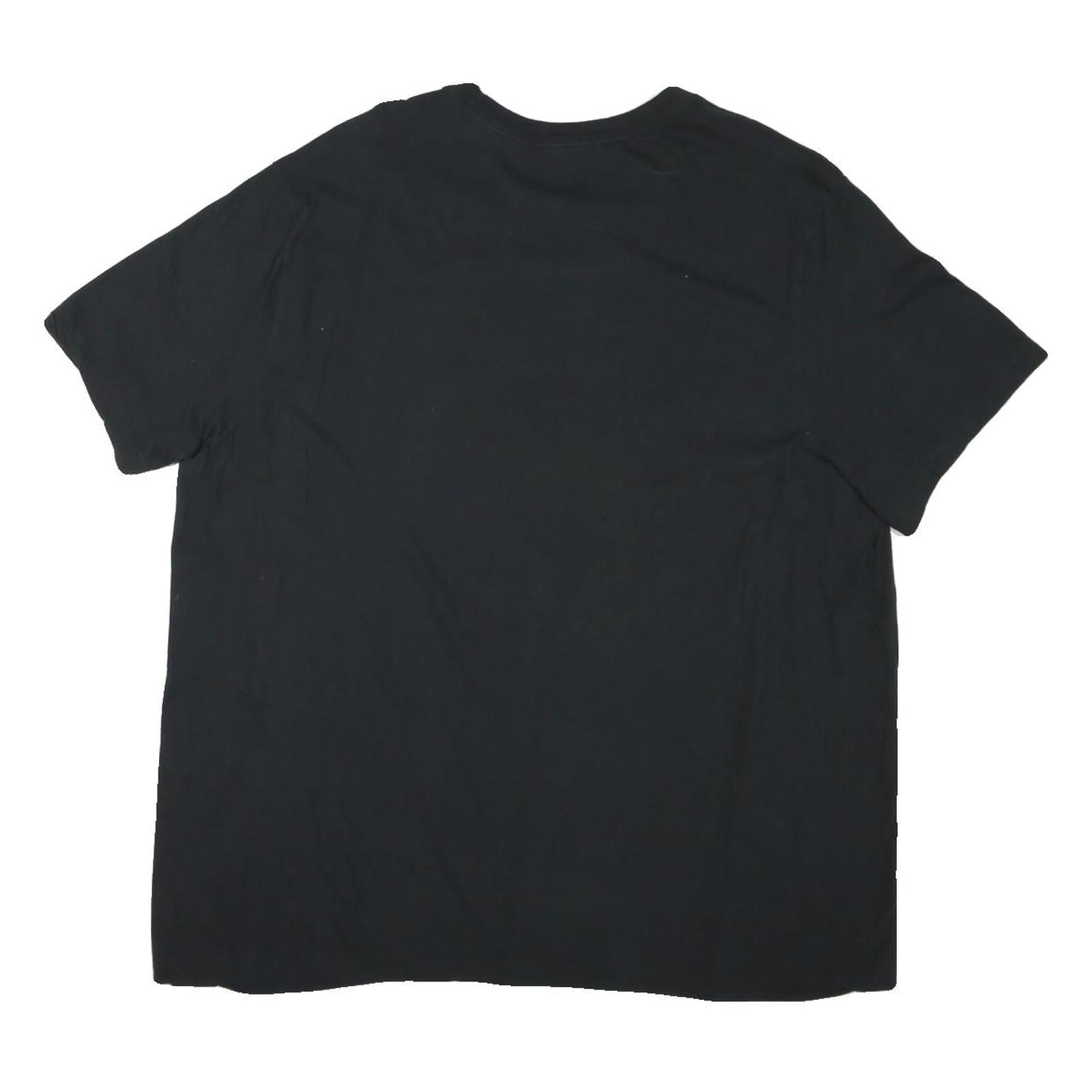 NIKE Mens Black Griffey Baseball Graphic T-Shirt 2XL Short Sleeve Crew Neck