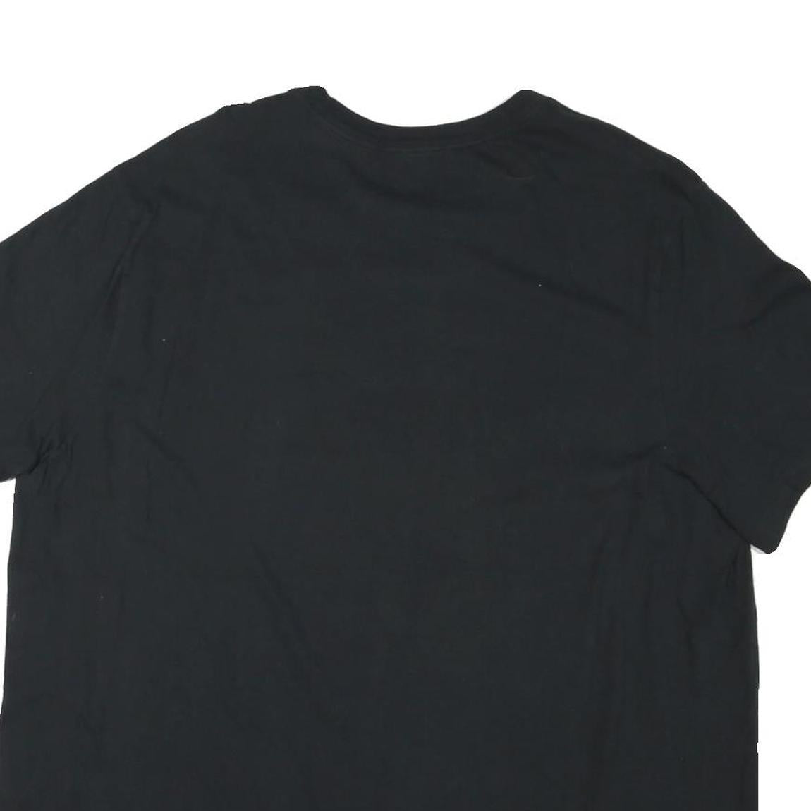 NIKE Mens Black Griffey Baseball Graphic T-Shirt 2XL Short Sleeve Crew Neck