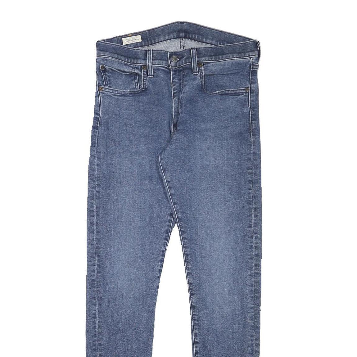 LEVI'S Mens Slim Blue Denim Jeans W30 L30 Zip Classic Fit Stylish Casual