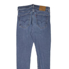 LEVI'S Mens Slim Blue Denim Jeans W30 L30 Zip Classic Fit Stylish Casual