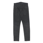 LEVI'S Mens Black Slim 512 Tapered Denim W29 L27 Cotton Blend Zip Jeans