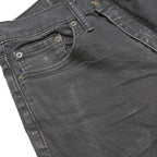LEVI'S Mens Black Slim 512 Tapered Denim W29 L27 Cotton Blend Zip Jeans