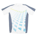 CROSSWAVE Cycling Mens Jersey White 1/4 Zip XS