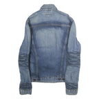 LEVI'S Mens Blue Denim Jacket M Cotton Button Closure Classic Fit Casual