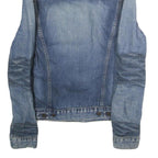 LEVI'S Mens Blue Denim Jacket M Cotton Button Closure Classic Fit Casual