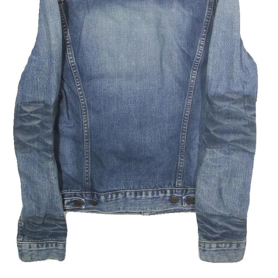 LEVI'S Mens Blue Denim Jacket M Cotton Button Closure Classic Fit Casual