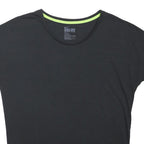 NIKE Womens Black Short Sleeve Round Neck Cotton Blend T-Shirt L Dri-Fit Sport