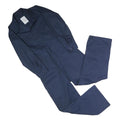 Mens Navy Blue Cotton Blend Dungarees Regular Fit Workwear M W32 L27 Utility