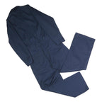 Mens Navy Blue Cotton Blend Dungarees Regular Fit Workwear M W32 L27 Utility