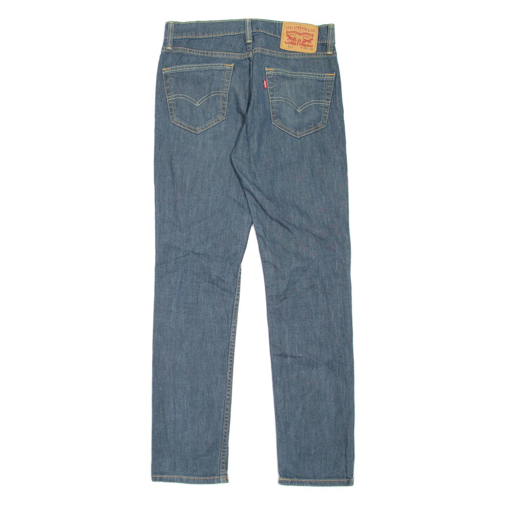 LEVI'S 511 Jeans Mens Blue Slim Straight W29 L32