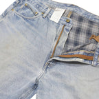 CARHARTT Mens Jeans Blue Relaxed Straight Denim Light W38 L30 Casual Workwear