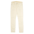 7 FOR ALL MANKIND Womens Trousers Yellow Regular Skinny W31 L31