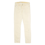 7 FOR ALL MANKIND Womens Trousers Yellow Regular Skinny W31 L31