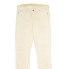 7 FOR ALL MANKIND Womens Trousers Yellow Regular Skinny W31 L31