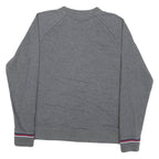 FILA Mens Grey Cotton Blend Crew Neck M Sweatshirt Logo Embroidered Casual