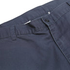 DICKIES Mens Cotton Blend Navy Relaxed Straight Trousers W38 L30 Workwear Zip