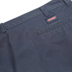 DICKIES Mens Cotton Blend Navy Relaxed Straight Trousers W38 L30 Workwear Zip