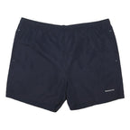 REEBOK Mens Shorts Navy Casual L W40 Polyester Blend Comfortable Lightweight