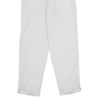 MCKINNEY Womens White Regular Fit Straight Polyamide Trousers W26 L32 Casual