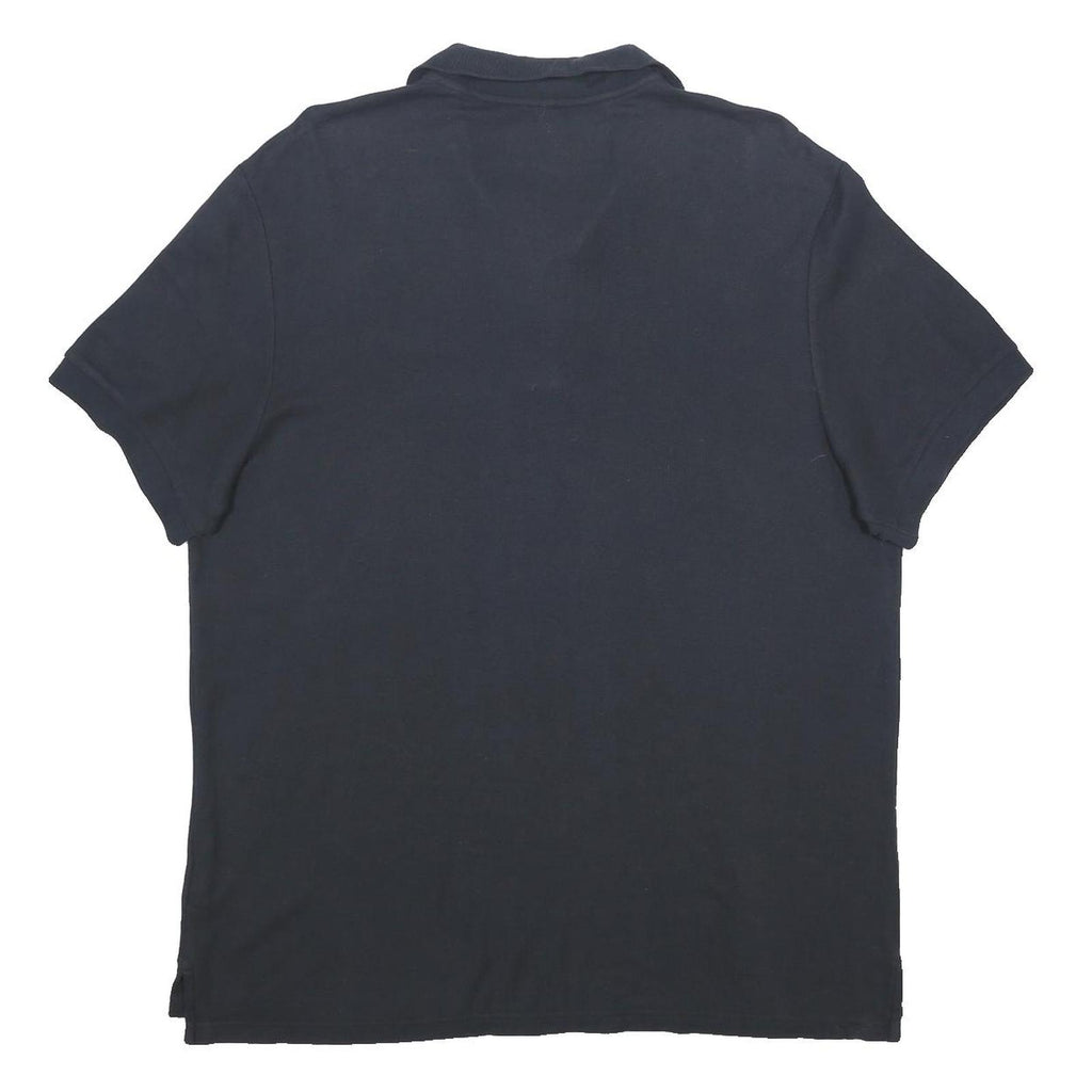 NIKE Mens Black Polo Shirt XL Cotton Short Sleeve Basic Sportswear