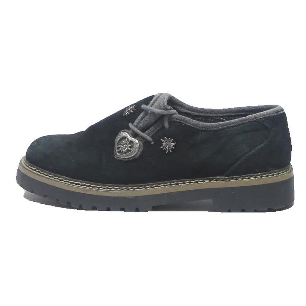 TAXI Womens Black Synthetic Lace-Up Shoes UK 7 Casual Comfortable Stylish