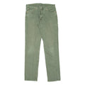 LEVI'S 511 Jeans Mens Green Slim Straight W32 L32