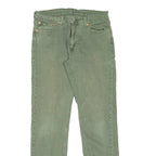 LEVI'S 511 Jeans Mens Green Slim Straight W32 L32