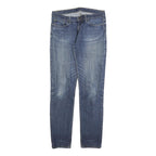 CARHARTT Mens Slim Blue Denim Slim Jeans W30 L32 Faded Casual Wear