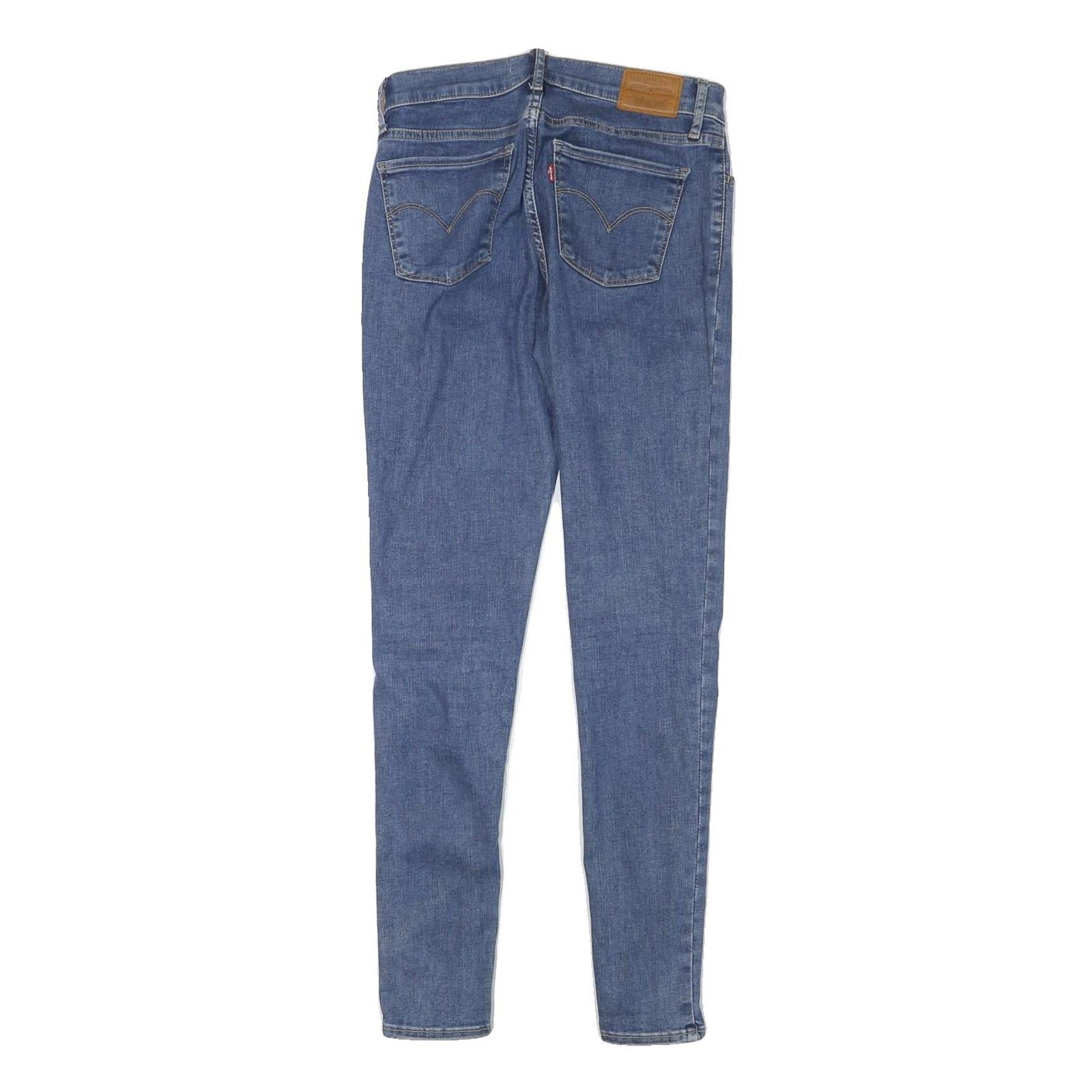 LEVI'S Womens Jeans Blue Slim Skinny Denim Medium W27 L29 Stretch Cotton Blend