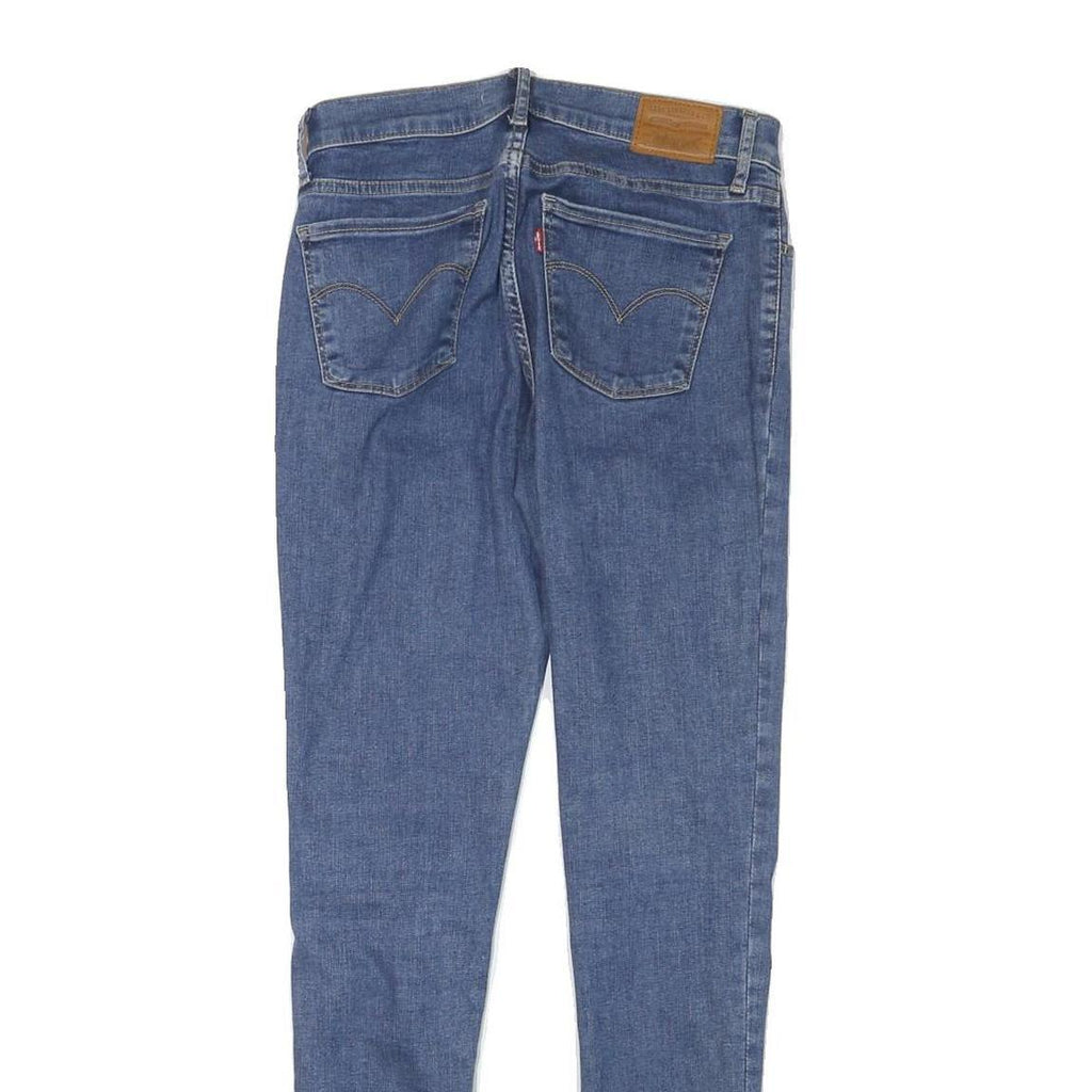 LEVI'S Womens Jeans Blue Slim Skinny Denim Medium W27 L29 Stretch Cotton Blend