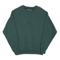 JOES USA Mens Green Crew Neck Sweatshirt M Cotton Blend Casual Pullover