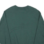 JOES USA Mens Green Crew Neck Sweatshirt M Cotton Blend Casual Pullover