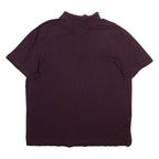 CALVIN KLEIN Mens Polo Shirt Maroon L
