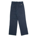 DICKIES 874 Workwear Mens Twill Trousers Blue Classic Straight W28 L30