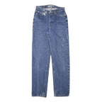 TOMMY HILFIGER Womens Blue Regular Straight Denim Medium W24 L29 Classic Cotton