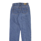 TOMMY HILFIGER Womens Blue Regular Straight Denim Medium W24 L29 Classic Cotton