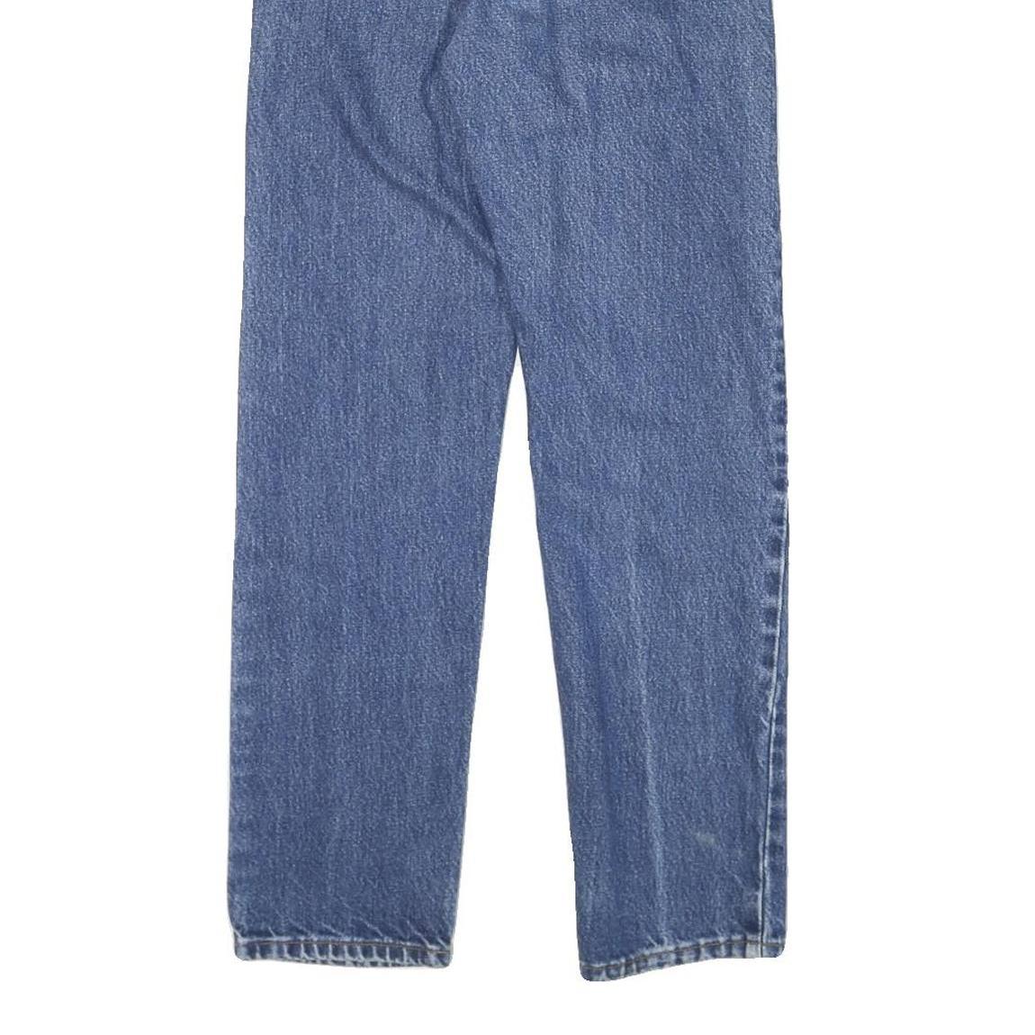 TOMMY HILFIGER Womens Blue Regular Straight Denim Medium W24 L29 Classic Cotton