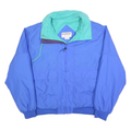 MCGREGOR Womens Blue Jacket XL Polyester Blend Plain Zip Casual Outerwear