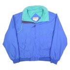MCGREGOR Womens Blue Jacket XL Polyester Blend Plain Zip Casual Outerwear