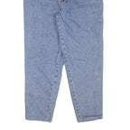 CHOICE Mens Relaxed Light Blue Denim Jeans W30 L26 Classic Cotton Blend Zip