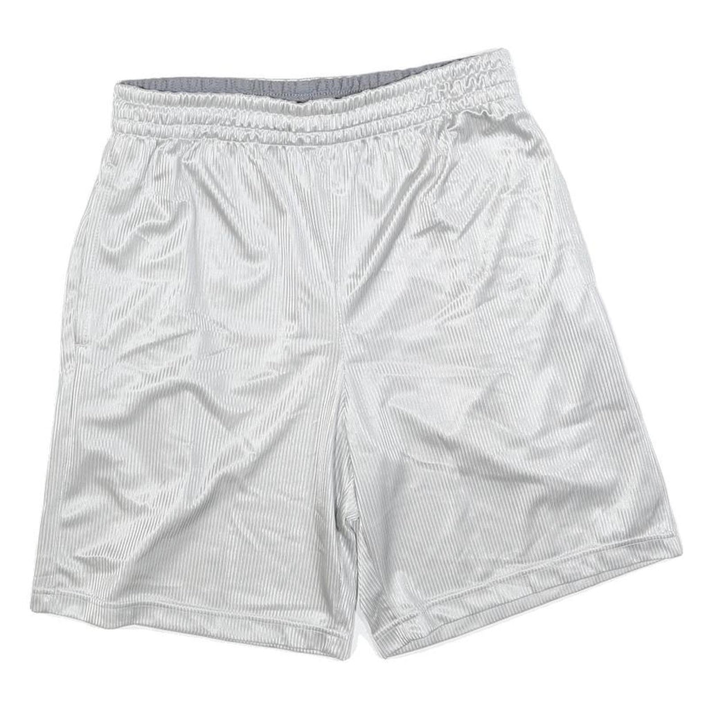 STARTER Mens White Casual Shorts S W28 Lightweight Polyester Blend
