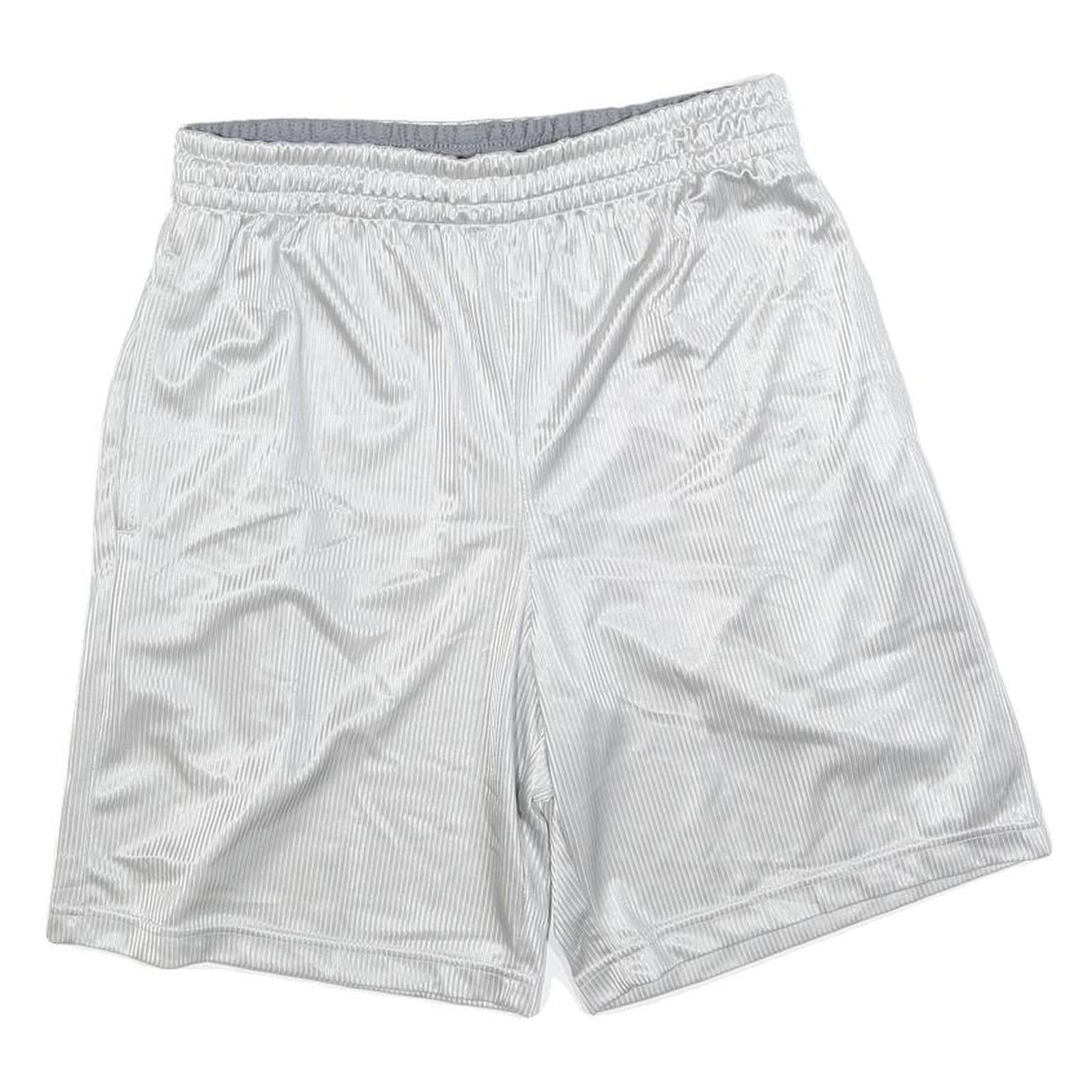 STARTER Mens White Casual Shorts S W28 Lightweight Polyester Blend