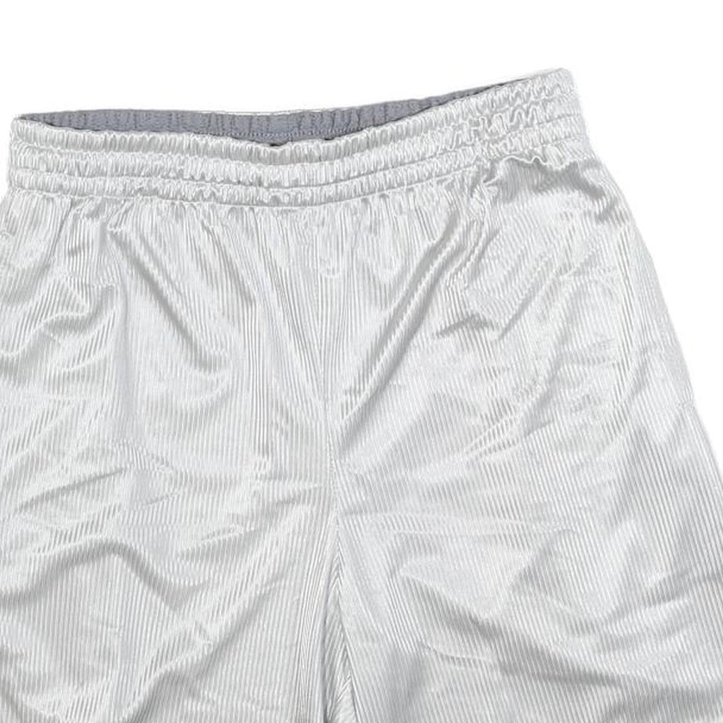 STARTER Mens White Casual Shorts S W28 Lightweight Polyester Blend