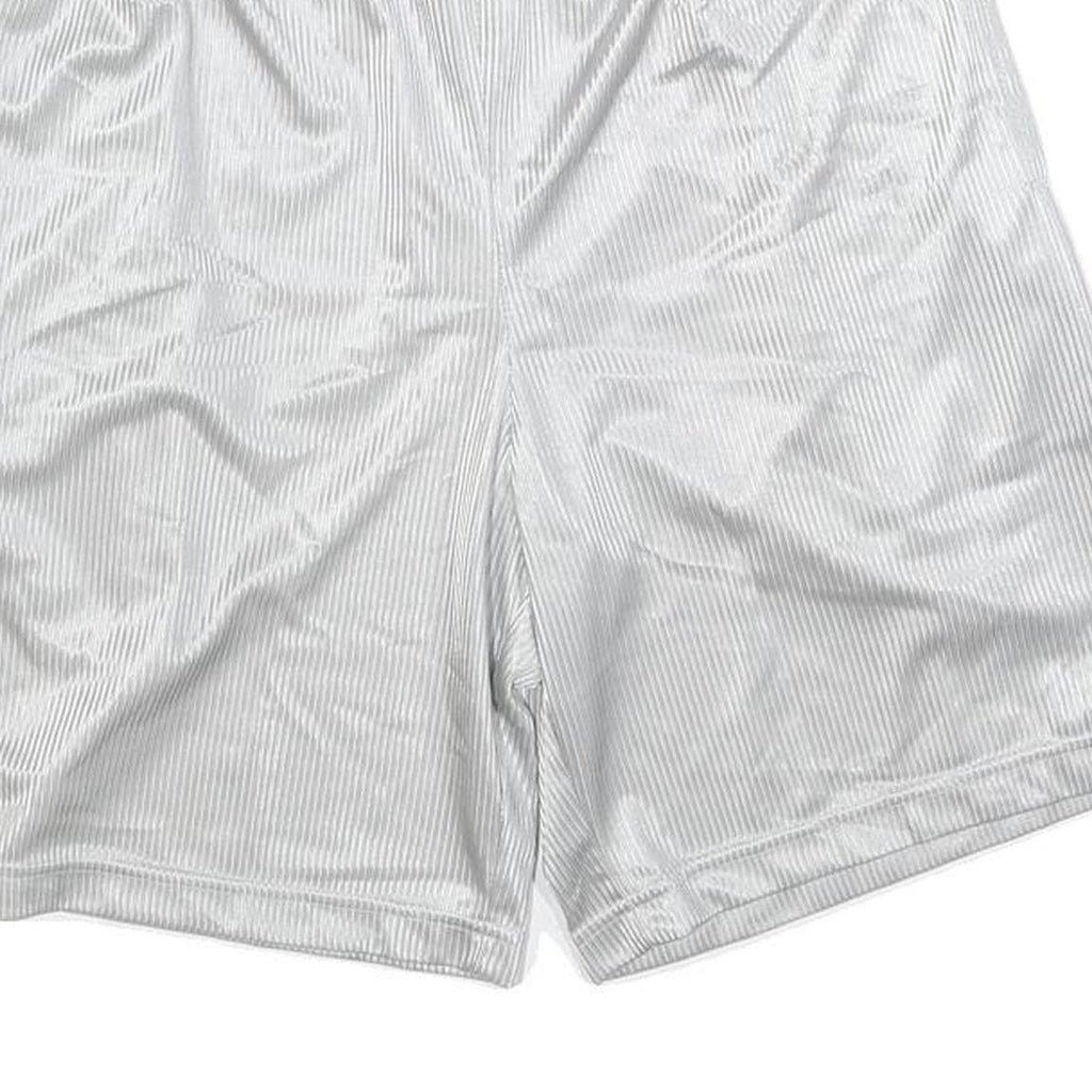 STARTER Mens White Casual Shorts S W28 Lightweight Polyester Blend