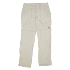 SALEWA Outdoor 2 in 1 Womens Trousers Beige Slim Straight W34 L30