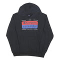 CHAMPION Boys Black Authentic Hoodie 15Y Cotton Blend Pullover