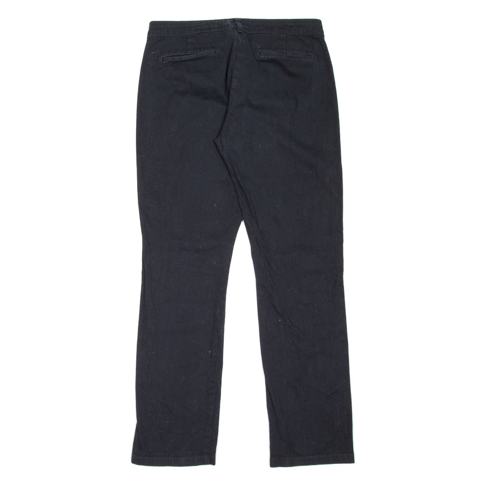 DICKIES Workwear Womens Trousers Black Slim Straight W30 L30