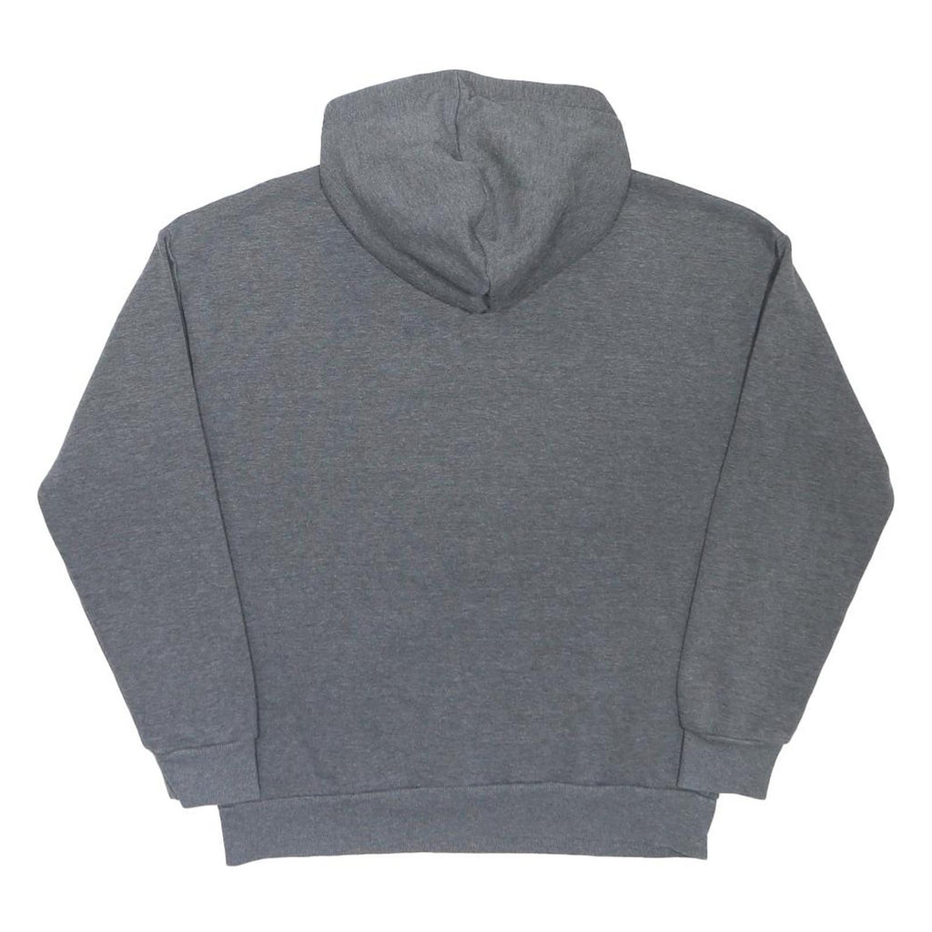 ADIDAS Womens Grey Hoodie XS Cotton Blend Pullover Logo Sweatshirt