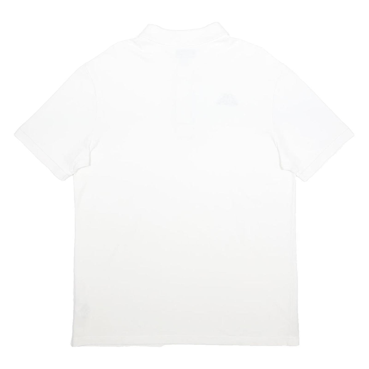 KAPPA Mens White Cotton Short Sleeve Plain 2XL Polo Shirt Classic Fit Casual